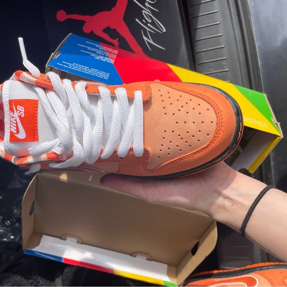 DUNK SB ORANGE LOBSTERS M 5/Wmn 6.5 - Picture 3 of 6